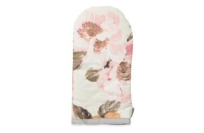 Варежка-прихватка Не в сервант Крупный Цветок, хлопок, разноцветный