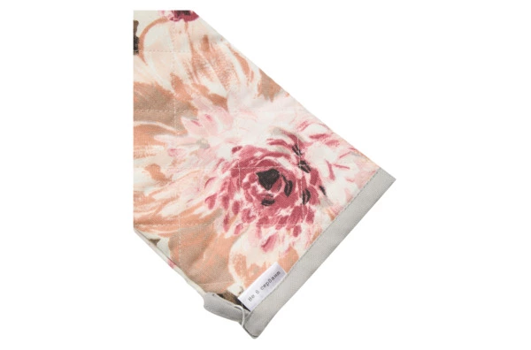 Варежка-прихватка Не в сервант Крупный Цветок, хлопок, разноцветный