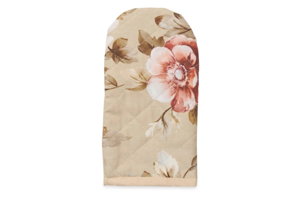 Варежка-прихватка Не в сервант Летний сад, хлопок, разноцветный