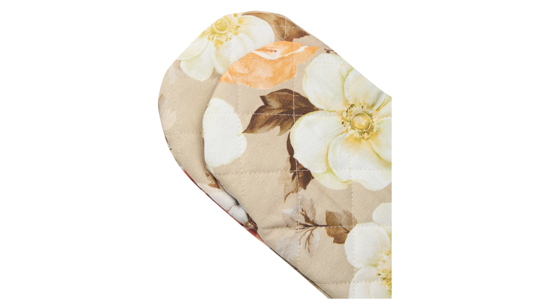 Варежка-прихватка Не в сервант Летний сад, хлопок, разноцветный