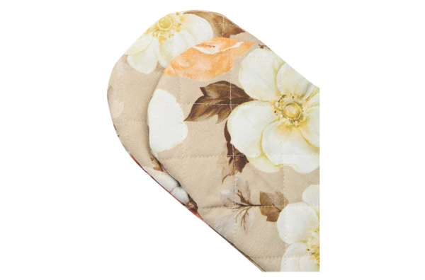 Варежка-прихватка Не в сервант Летний сад, хлопок, разноцветный