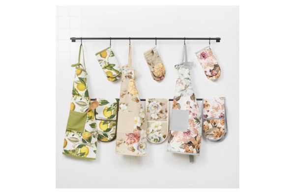 Варежка-прихватка Не в сервант Летний сад, хлопок, разноцветный