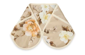 Прихватка двойная Не в сервант Летний сад, хлопок, разноцветный