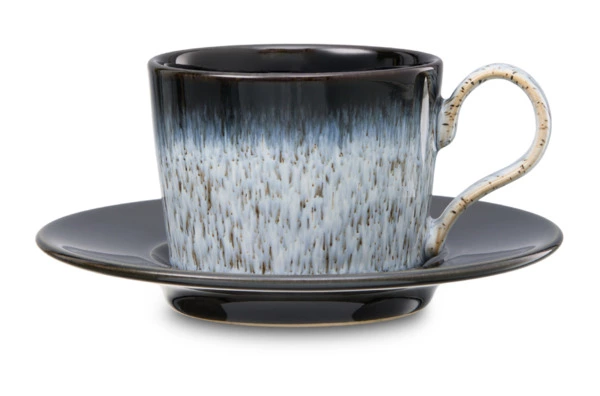 Чашка чайная с блюдцем Denby Гало 260 мл, керамика жаропрочная