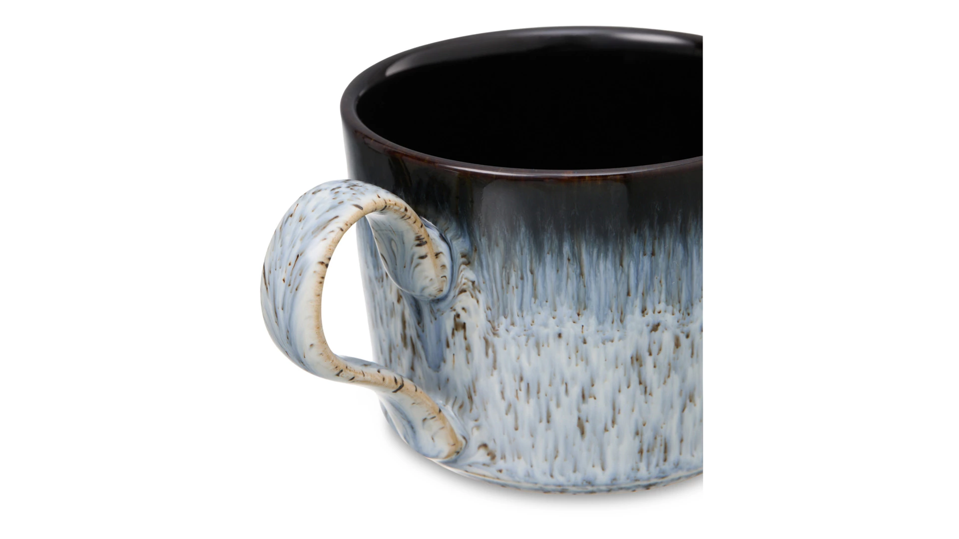 Чашка чайная с блюдцем Denby Гало 260 мл, керамика жаропрочная