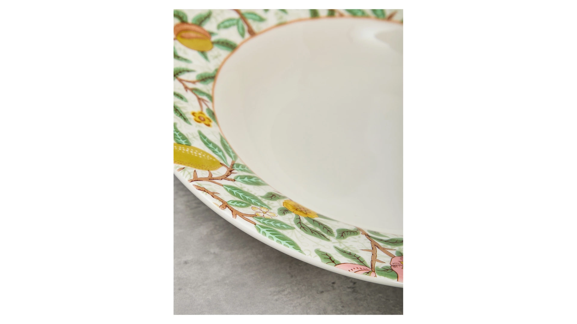 Тарелка для пасты Spode Моррис и Ко Фрукты 26 см, керамика