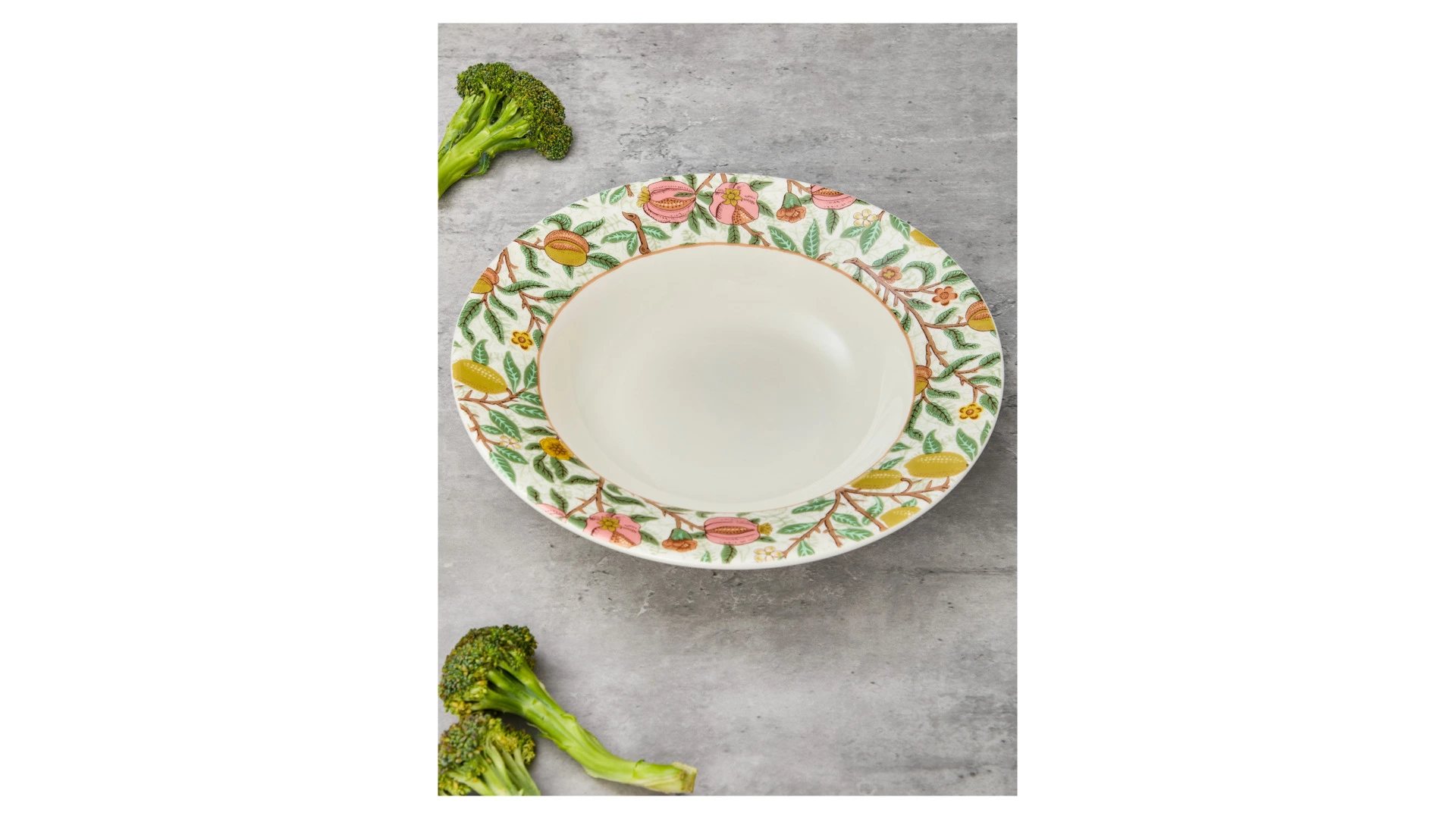 Тарелка для пасты Spode Моррис и Ко Фрукты 26 см, керамика