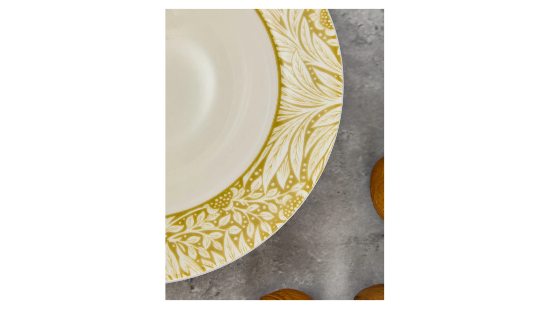 Тарелка суповая Spode Моррис и Ко Первоцвет 19 см, керамика
