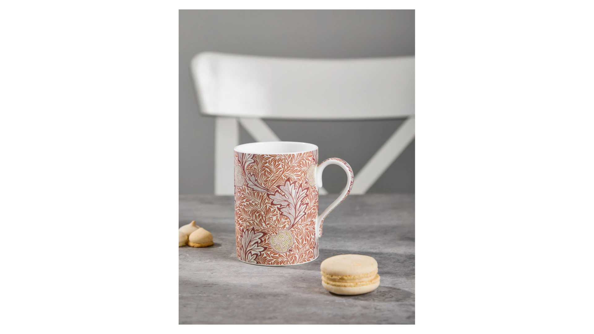 Кружка Spode Моррис и Ко Яблочное безумие 340 мл, фарфор костяной