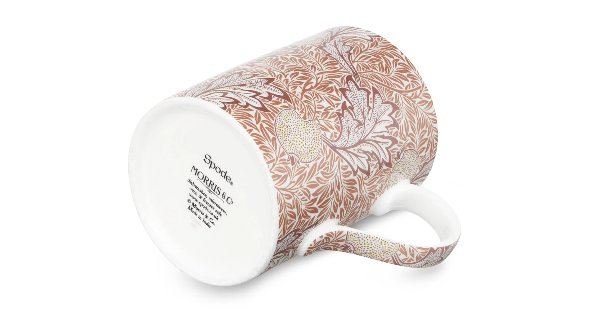 Кружка Spode Моррис и Ко Яблочное безумие 340 мл, фарфор костяной