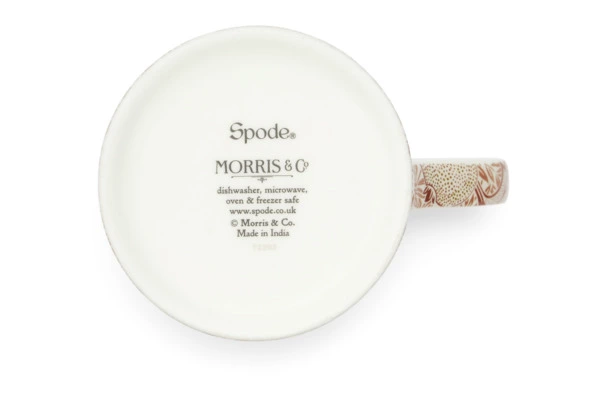 Кружка Spode Моррис и Ко Яблочное безумие 340 мл, фарфор костяной