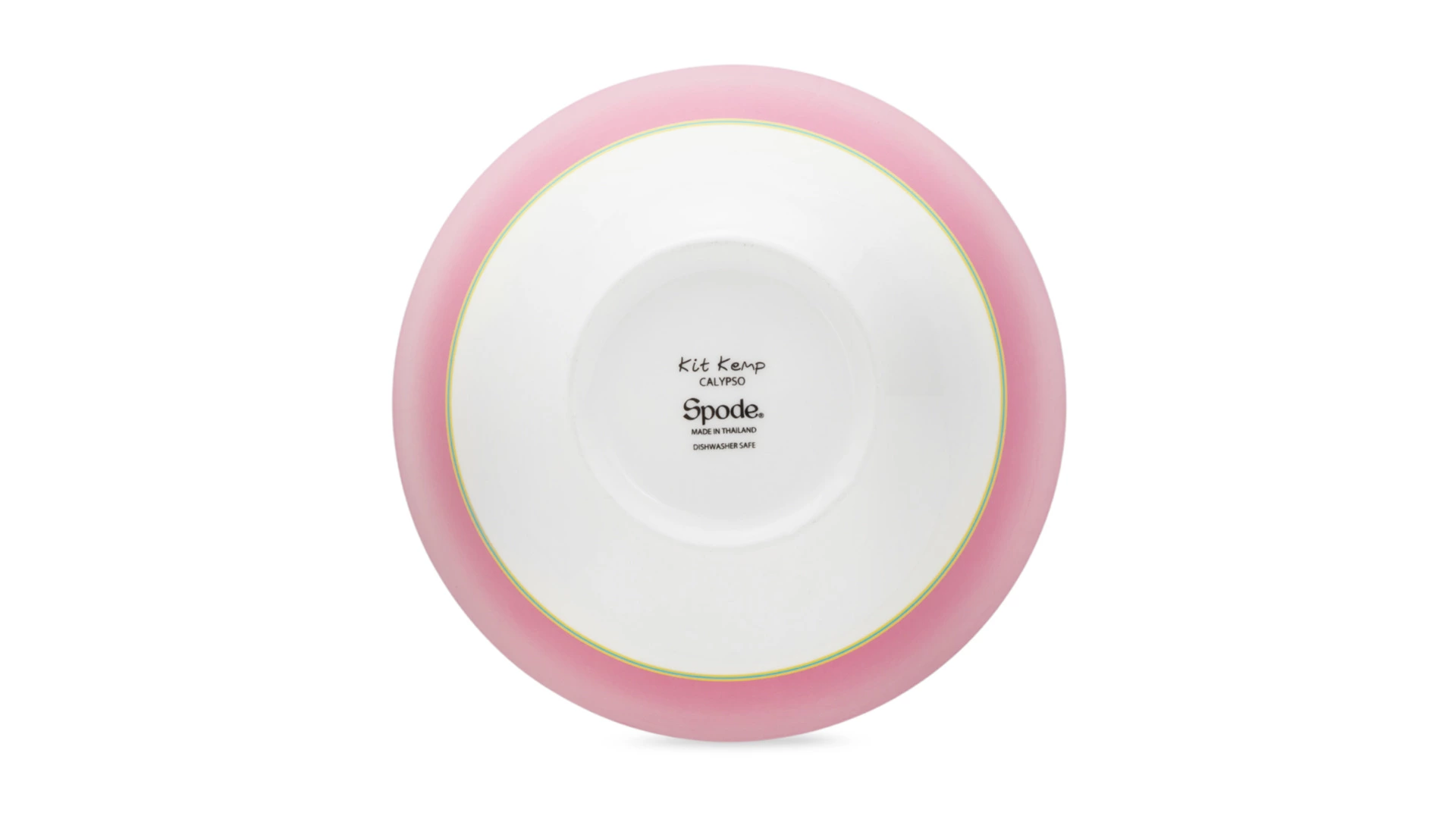 Салатник порционный Spode Кит Кемп Калипсо 15 см, фарфор костяной, розовый