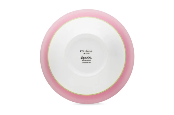 Салатник порционный Spode Кит Кемп Калипсо 15 см, фарфор костяной, розовый