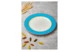 Тарелка закусочная Spode Кит Кемп Калипсо 24 см, фарфор костяной, бирюзовый