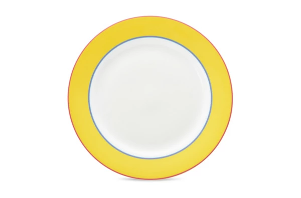 Тарелка обеденная Spode Кит Кемп Калипсо 29 см, фарфор костяной, желтый