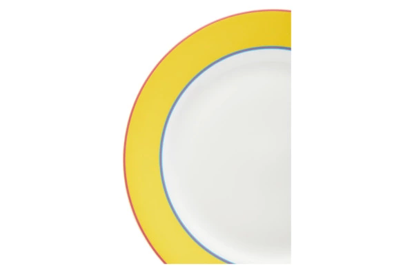 Тарелка обеденная Spode Кит Кемп Калипсо 29 см, фарфор костяной, желтый