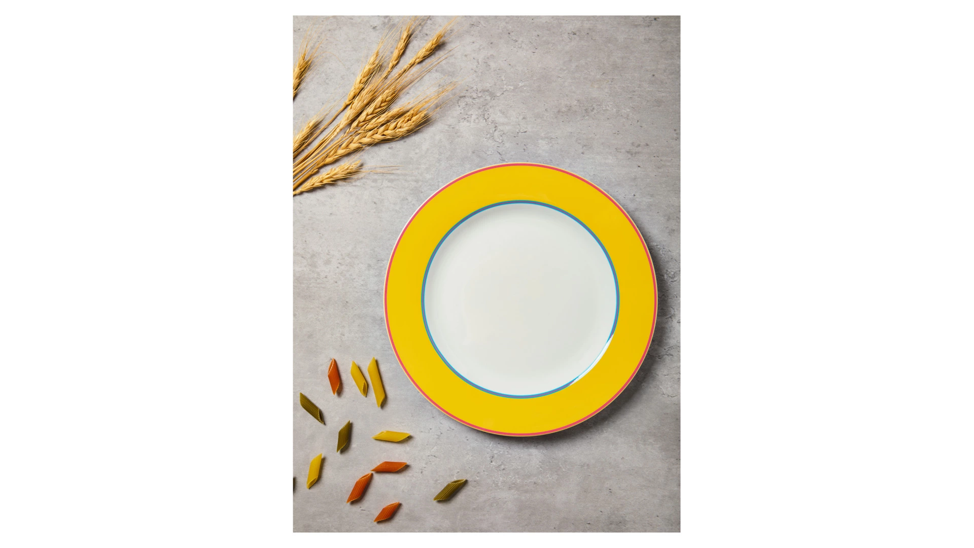 Тарелка закусочная Spode Кит Кемп Калипсо 24 см, фарфор костяной, желтый