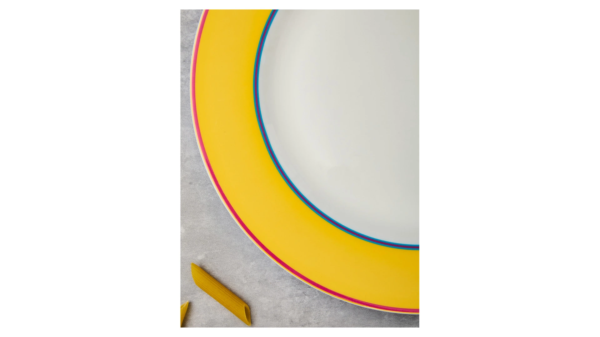 Тарелка закусочная Spode Кит Кемп Калипсо 24 см, фарфор костяной, желтый