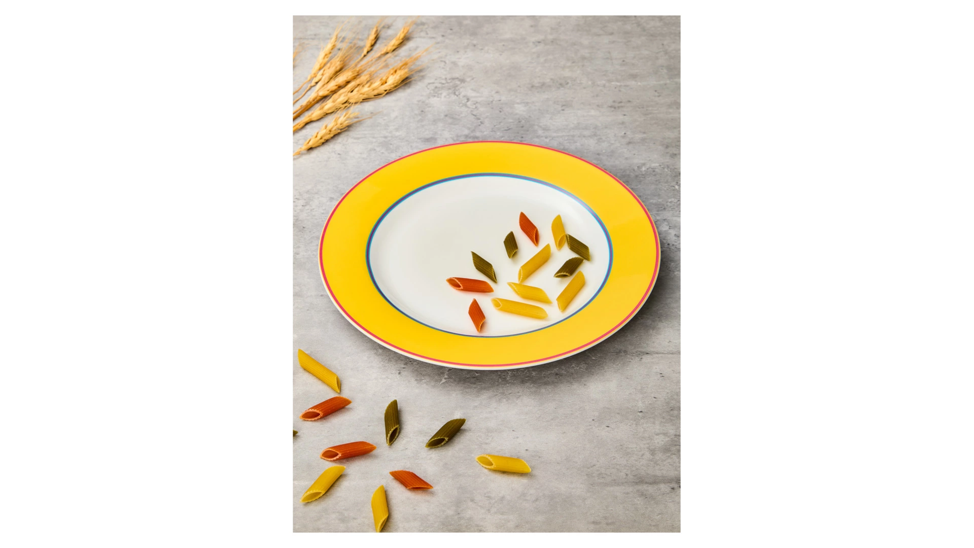 Тарелка закусочная Spode Кит Кемп Калипсо 24 см, фарфор костяной, желтый