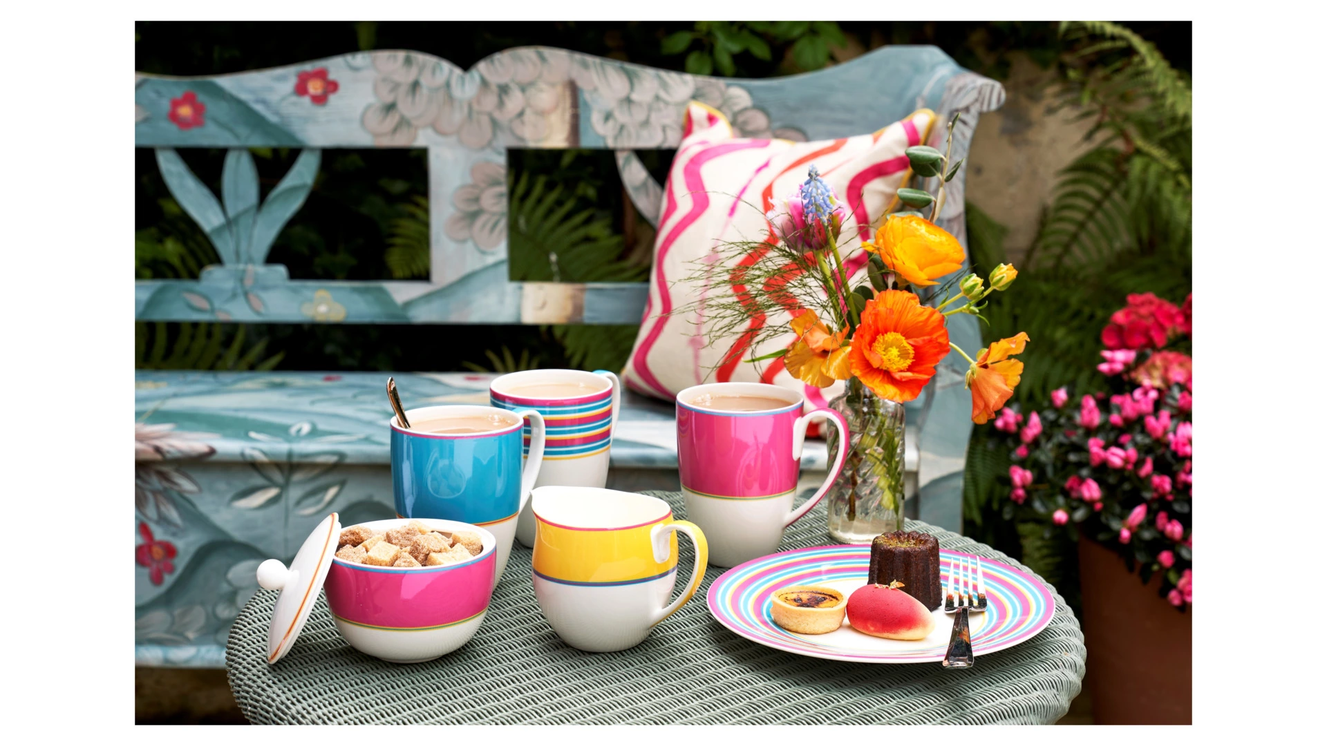 Тарелка закусочная Spode Кит Кемп Калипсо 24 см, фарфор костяной, желтый