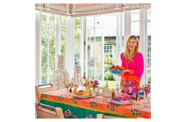 Тарелка закусочная Spode Кит Кемп Калипсо 24 см, фарфор костяной, желтый