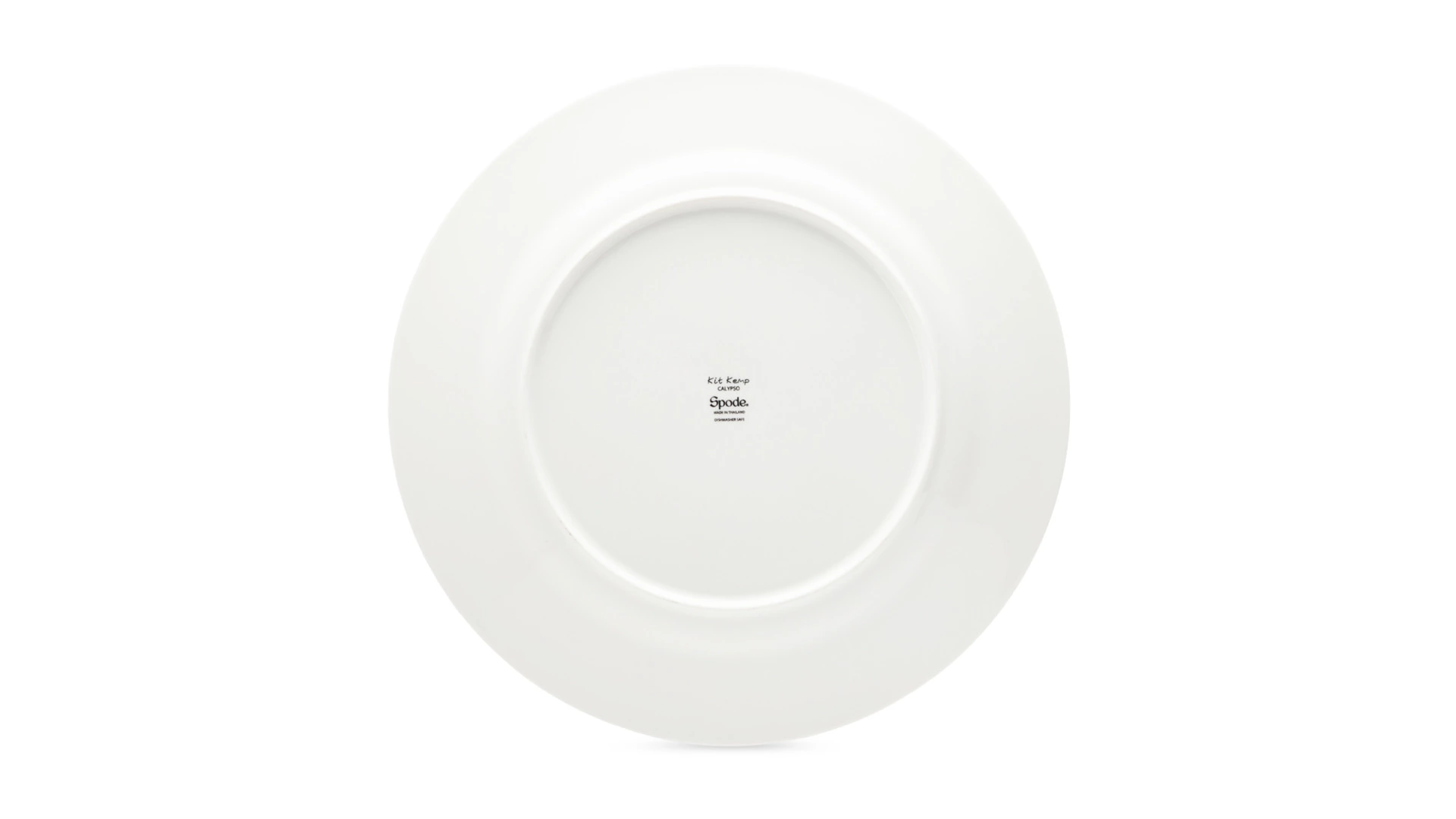 Тарелка закусочная Spode Кит Кемп Калипсо 24 см, фарфор костяной, желтый