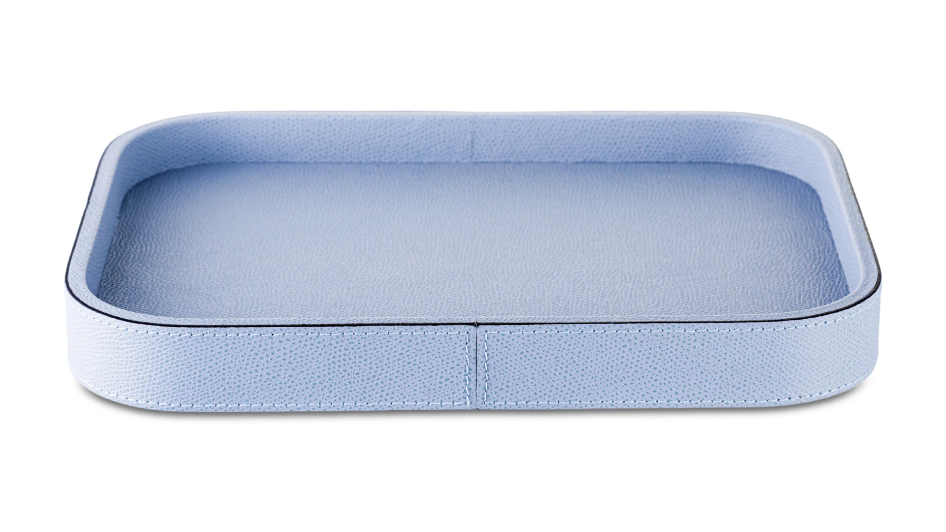 Поднос прямоугольный Giobagnara Поло 27,5х20,5 см, кожа натуральная, кожа натуральная, лиловый