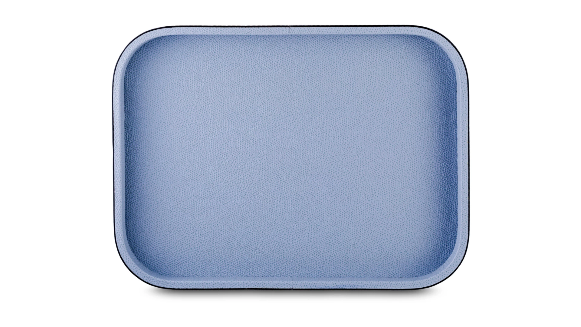 Поднос прямоугольный Giobagnara Поло 27,5х20,5 см, кожа натуральная, кожа натуральная, лиловый