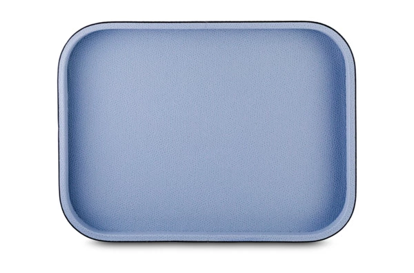 Поднос прямоугольный Giobagnara Поло 27,5х20,5 см, кожа натуральная, кожа натуральная, лиловый