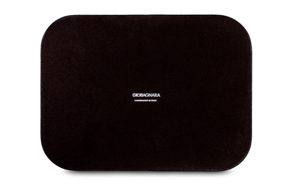 Поднос прямоугольный Giobagnara Поло 27,5х20,5 см, кожа натуральная, кожа натуральная, лиловый