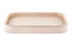 Поднос прямоугольный Giobagnara Поло 27,5х20,5 см, кожа натуральная, коричневый