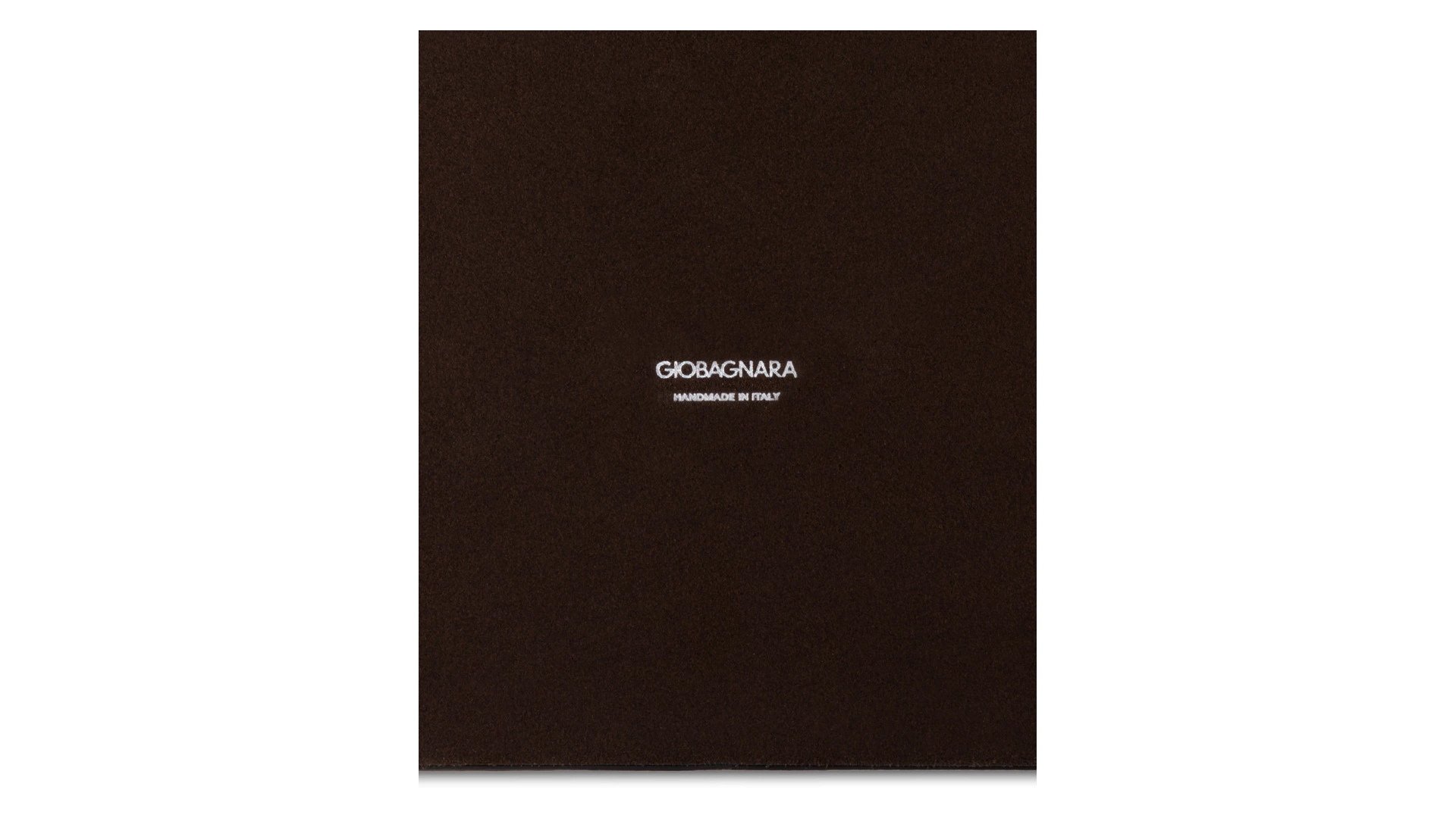 Поднос прямоугольный Giobagnara Поло 27,5х20,5 см, кожа натуральная, коричневый