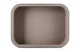 Поднос прямоугольный Giobagnara Поло 23,5х17,5х5,5 см, кожа натуральная, дымчатый