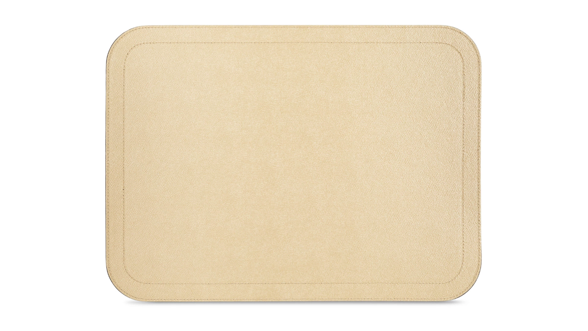 Салфетка подстановочная прямоугольная Giobagnara Ванни  46х34 см, кожа натуральная, шампань