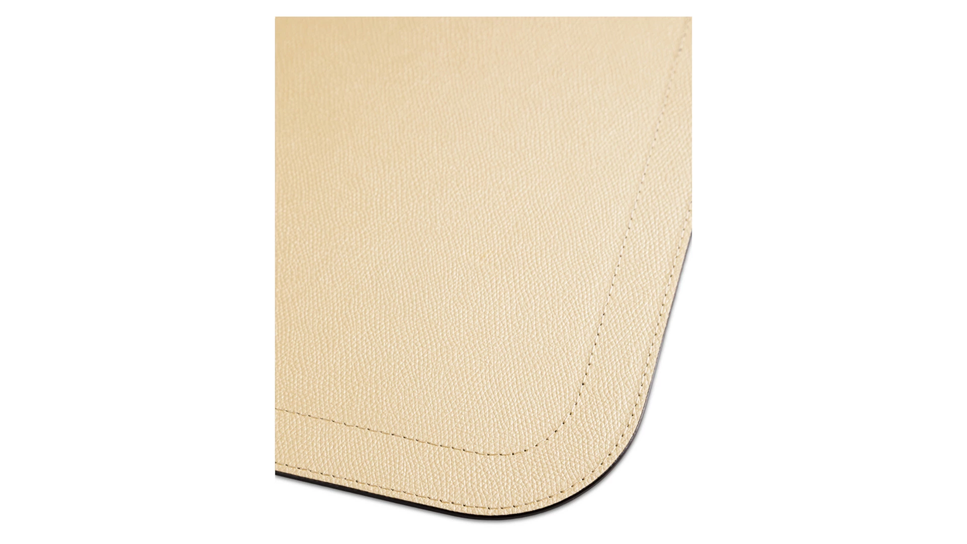 Салфетка подстановочная прямоугольная Giobagnara Ванни  46х34 см, кожа натуральная, шампань