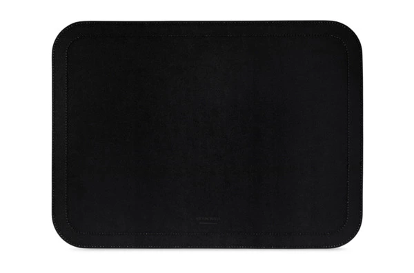 Салфетка подстановочная прямоугольная Giobagnara Ванни  46х34 см, кожа натуральная, шампань