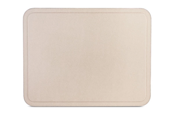 Подложка на письменный стол Giobagnara Поло 38,5х50 см, кожа натуральная, каменный