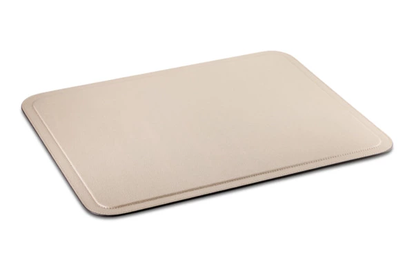 Подложка на письменный стол Giobagnara Поло 38,5х50 см, кожа натуральная, каменный