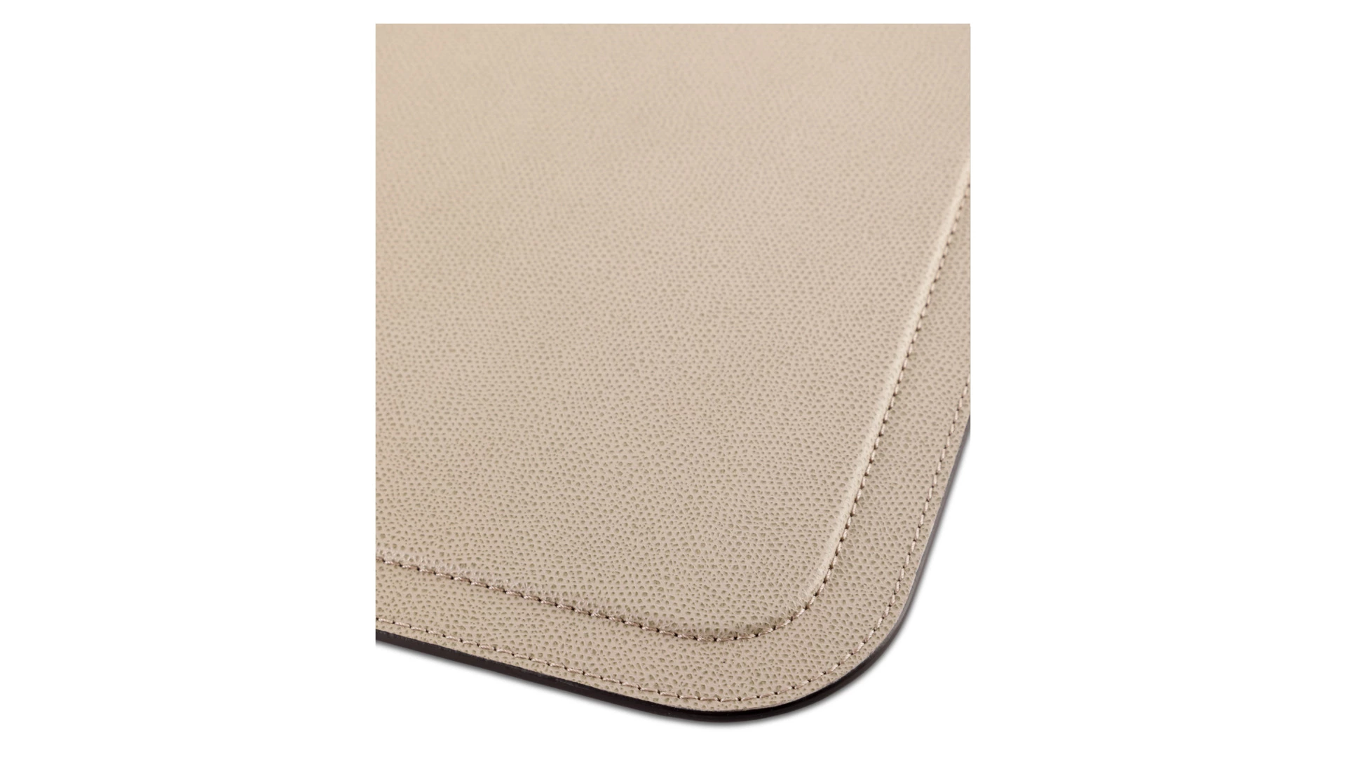 Подложка на письменный стол Giobagnara Поло 38,5х50 см, кожа натуральная, каменный