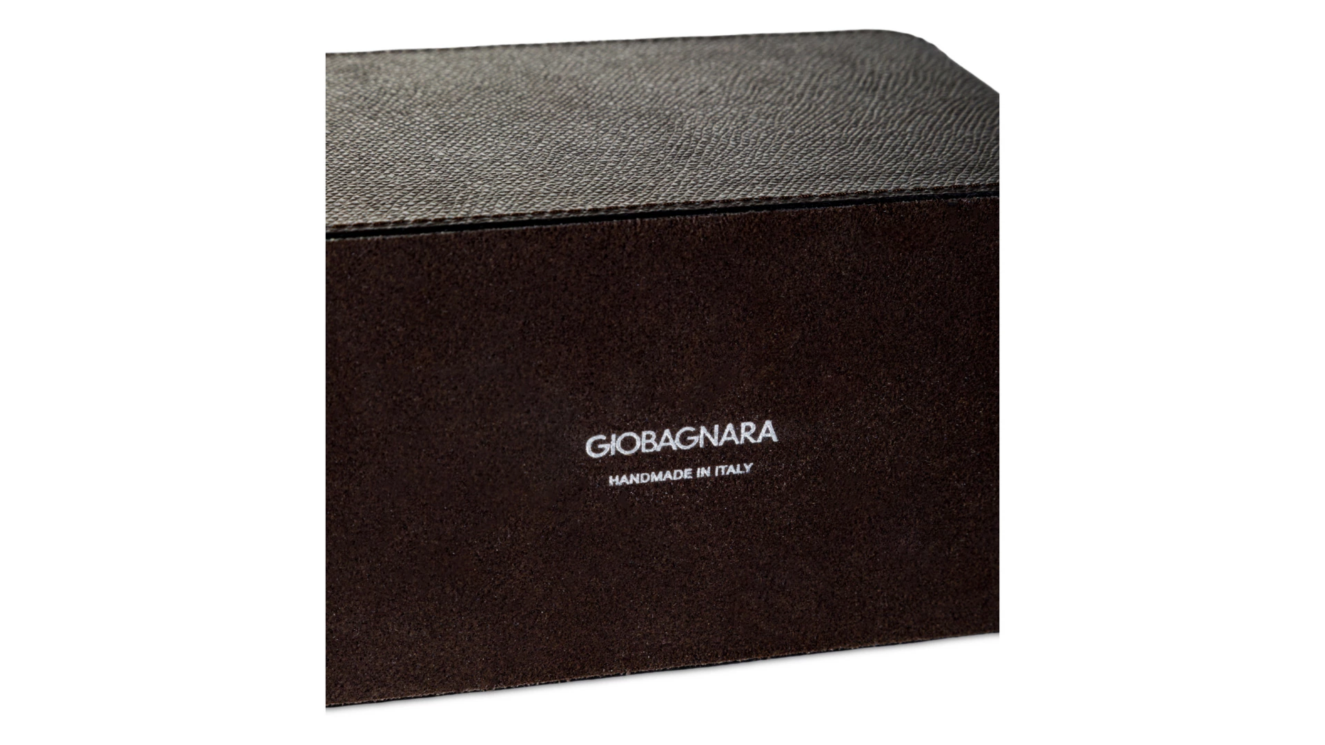 Подставка для канцелярских принадлежностей Giobagnara Поло 19,5х9 см, кожа натуральная, мокко