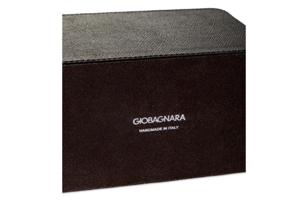 Подставка для канцелярских принадлежностей Giobagnara Поло 19,5х9 см, кожа натуральная, мокко