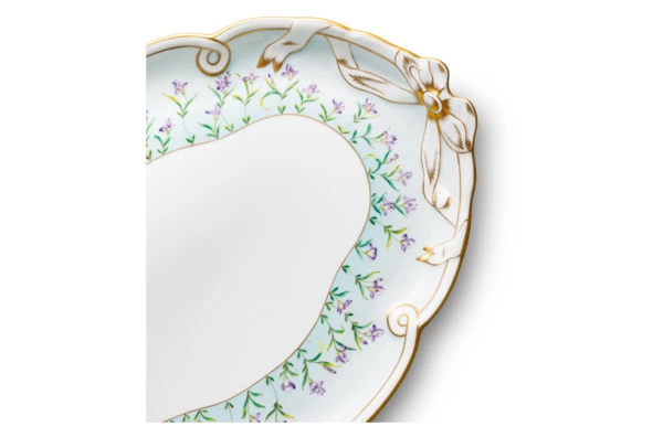 Тет-а-тет чайный Herend Ирис на 2 персоны 10 предметов, фарфор