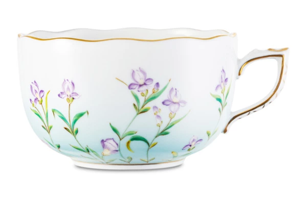 Тет-а-тет чайный Herend Ирис на 2 персоны 10 предметов, фарфор