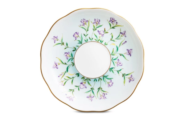 Тет-а-тет чайный Herend Ирис на 2 персоны 10 предметов, фарфор