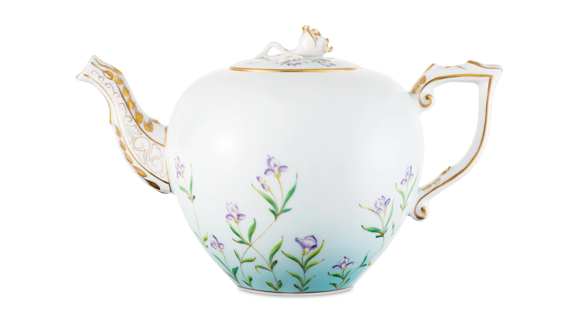 Тет-а-тет чайный Herend Ирис на 2 персоны 10 предметов, фарфор