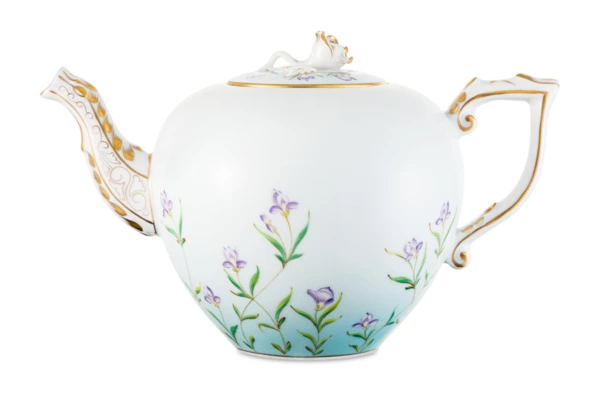 Тет-а-тет чайный Herend Ирис на 2 персоны 10 предметов, фарфор