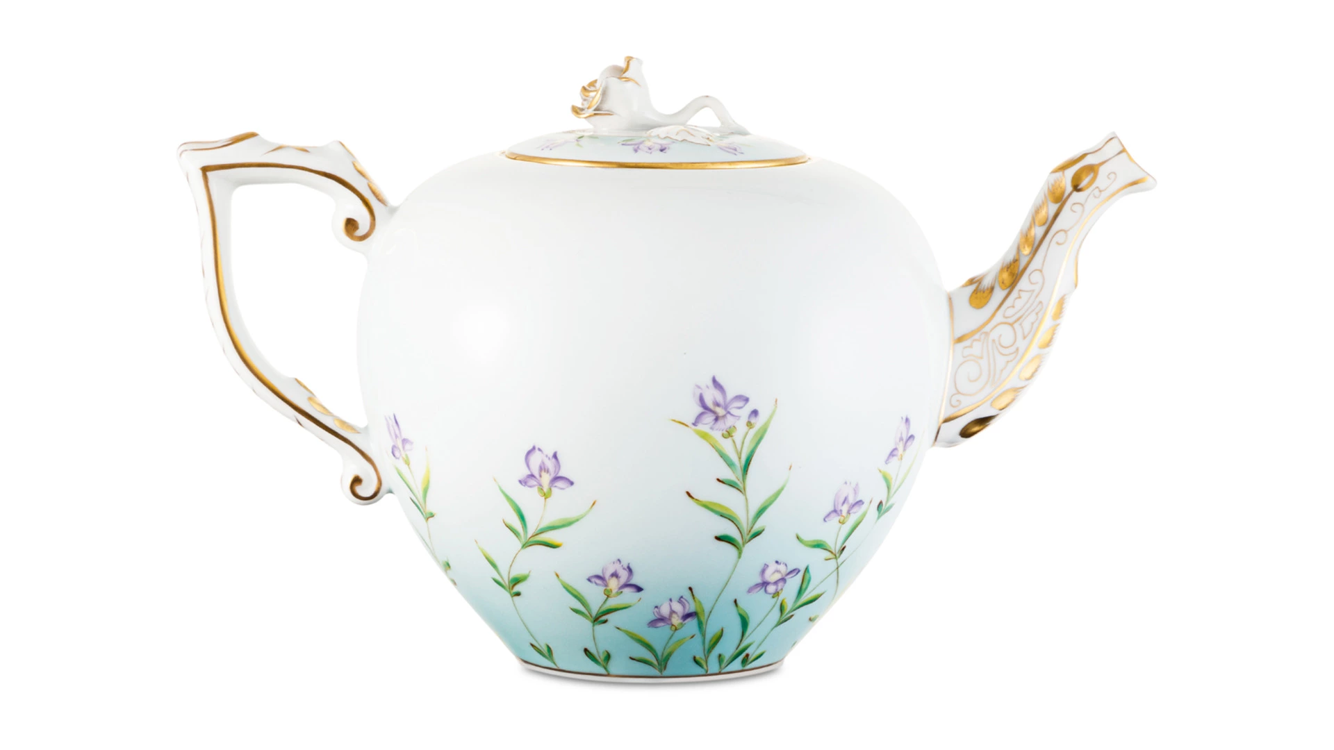 Тет-а-тет чайный Herend Ирис на 2 персоны 10 предметов, фарфор