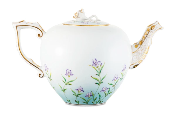 Тет-а-тет чайный Herend Ирис на 2 персоны 10 предметов, фарфор