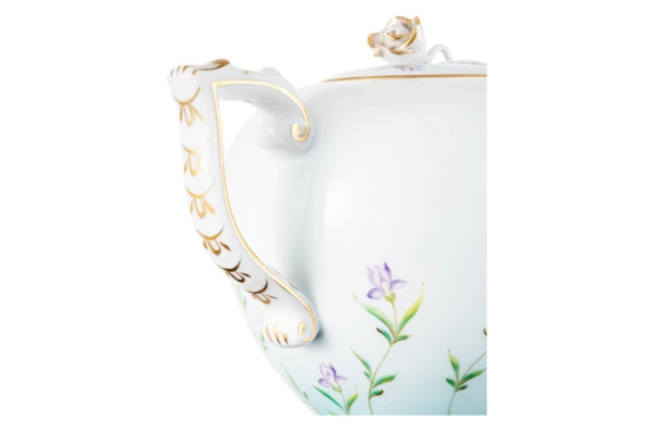 Тет-а-тет чайный Herend Ирис на 2 персоны 10 предметов, фарфор