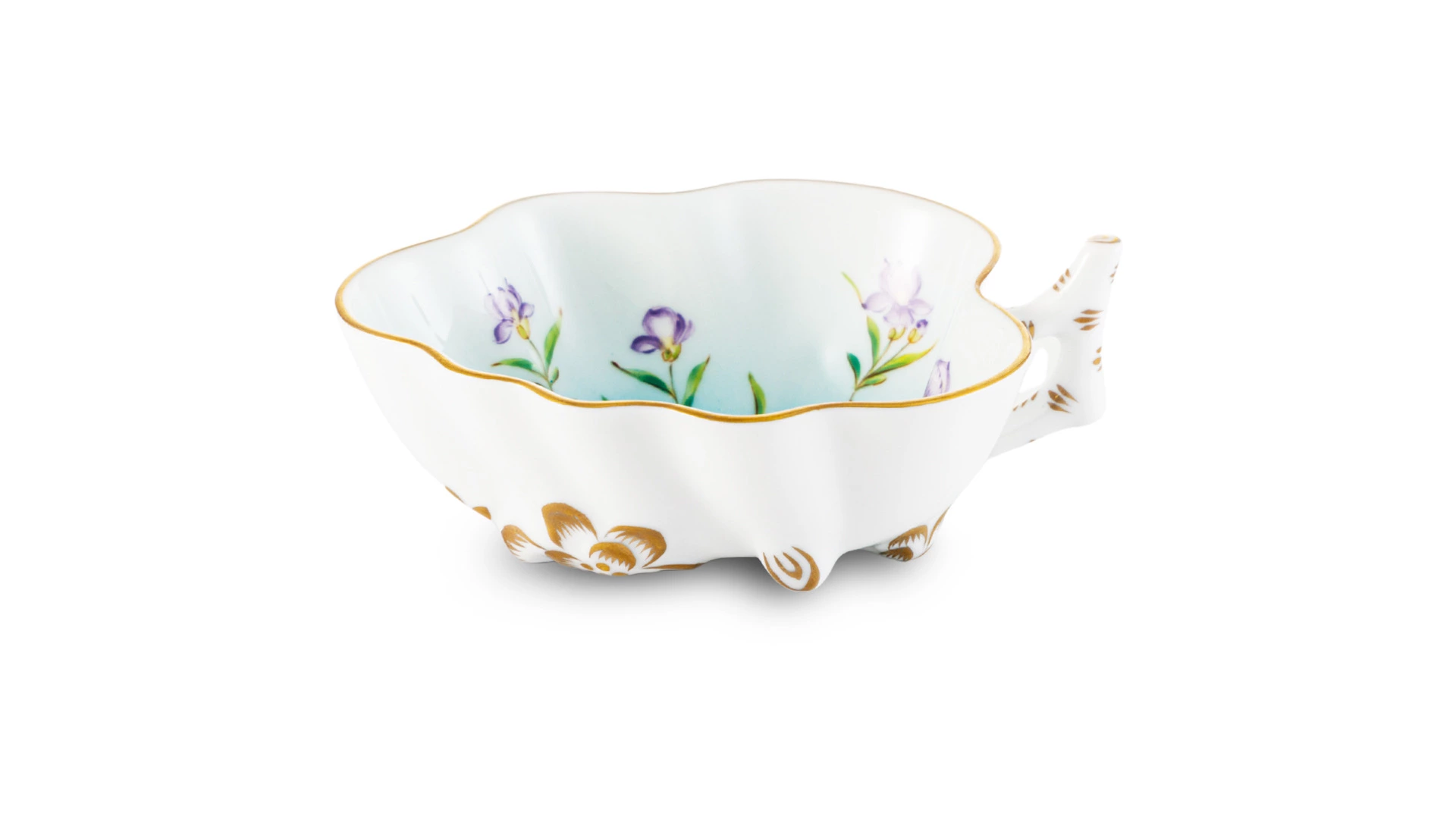 Тет-а-тет чайный Herend Ирис на 2 персоны 10 предметов, фарфор